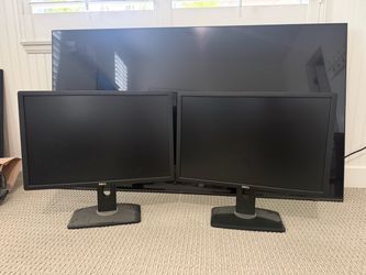 Dell 24” Computer Monitors with Stands