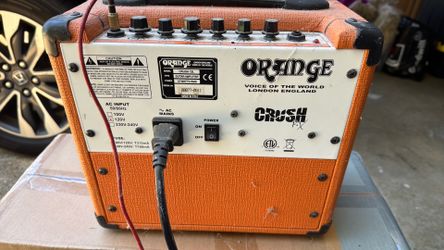 Orange Crush Amplifier