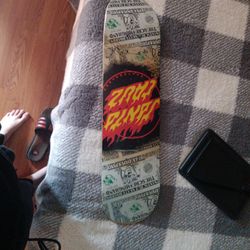 Andy Anderson Autographed Skateboard Deck