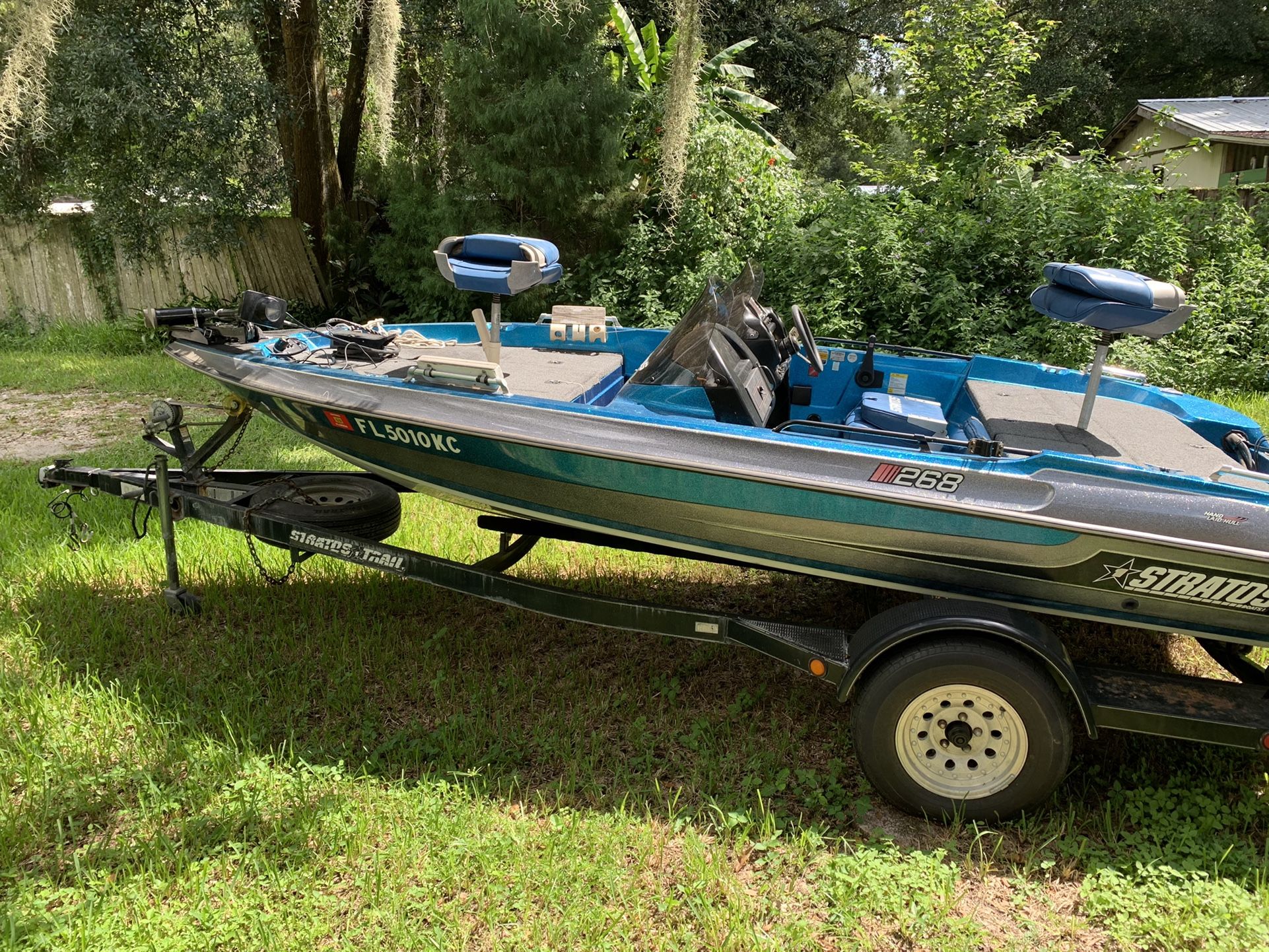 1997 Stratos Bass Boat 17’ for Sale in Plant City, FL - OfferUp