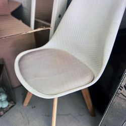 White Desk/ Dining  Chair 