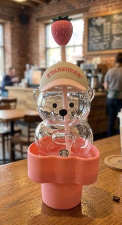 🐻 Starbucks Bearista Cup Holder | Cute Shaped Car Organizer