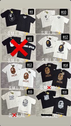 bape tee’s