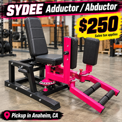 SYDEE Plate Loaded Adductor / Abductor – Home Gym Equipment