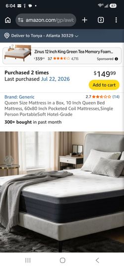 Queen size Brand New Hybrid Mattress