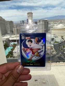 One Piece Los Angeles Dodgers Luffy Don card