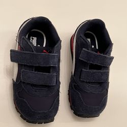 Puma Baby Boy Shoes Size 5 Navy