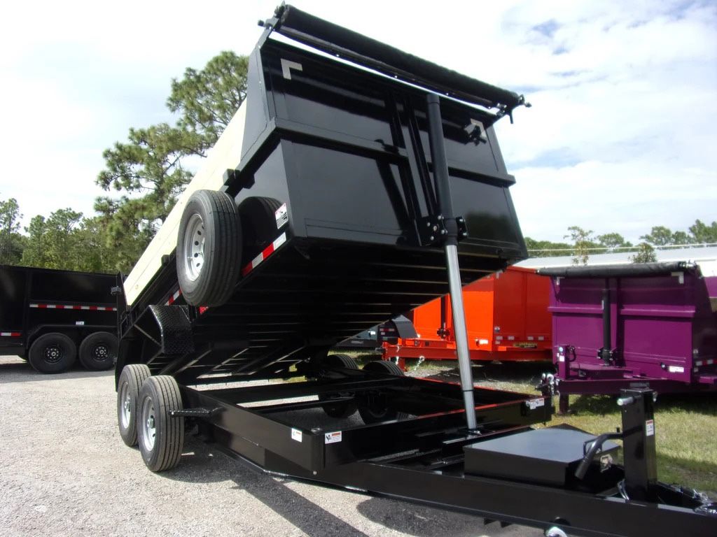 Dump Trailer 14,000lb 7x14x4