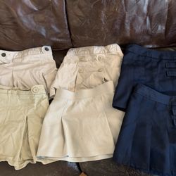 Uniform Skorts/skirts Navy And Khaki