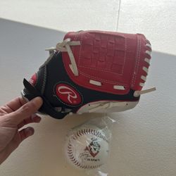 New Sports Glove & Ball (both $10)
