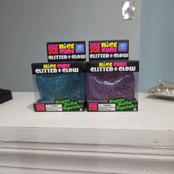 Needoh Nice Cube Glitter And Glow