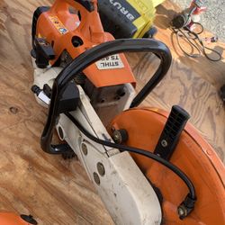 Stihl Concrete Saw 12” Blede GOOD CONDITION 