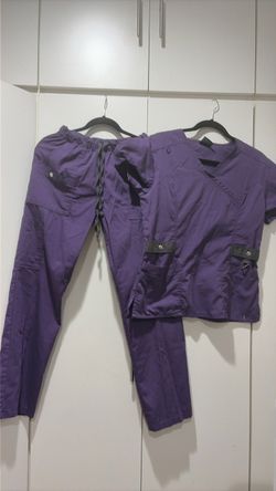 Purple woman’s uniform