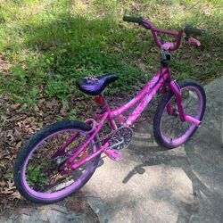 Pink And Black Bike