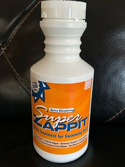 Pool shock powder