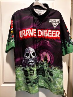 Monster Jam Grave Digger Driver Shirt