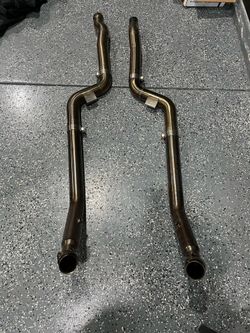 Mercedes cls63s red star downpipes