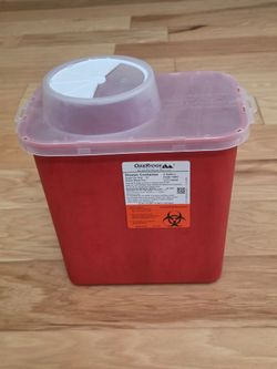 Sharps Container 2 Gallon Size.