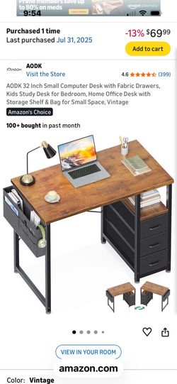 Computer Desk 32”