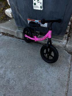 Banana Balance Bike for Toddlers – Pink