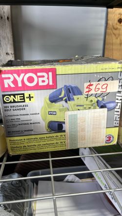 Ryobi 18V BRUSHLESS BELT SANDER