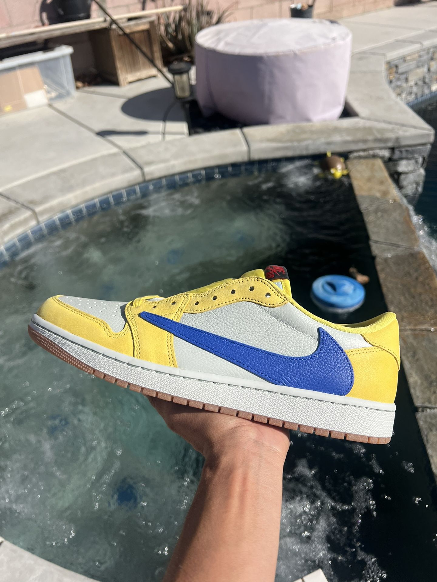 Jordan 1 Retro “Travis Scott Canary” Size 13W/11.5M
