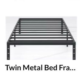 Twin metal frame only