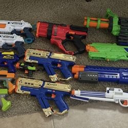 Huge Nerf-Style Blaster Bundle