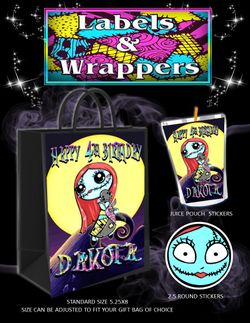 Party Favors labels