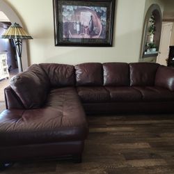  Leather sofa - Aniline leather