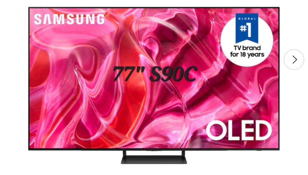 SAMSUNG 77"INCH OLED 4K S90C 