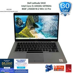 Dell Latitude 5410, Intel Core i5-10310U, 8GB DDR4, 256GB M.2 "H91256"