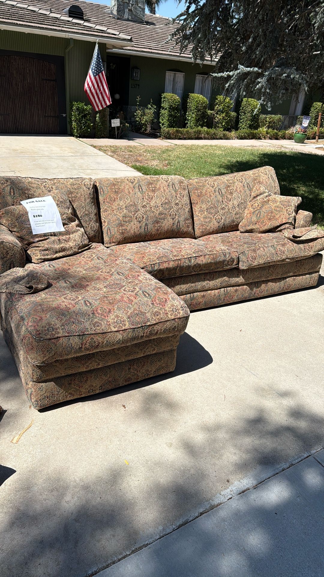 2 Piece Sofa Sectional With Chaise Lounge