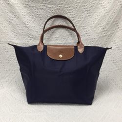 Longchamp Le Pliage Original Tote Bag size large Navy