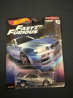 Fast and Furious GTR premium card