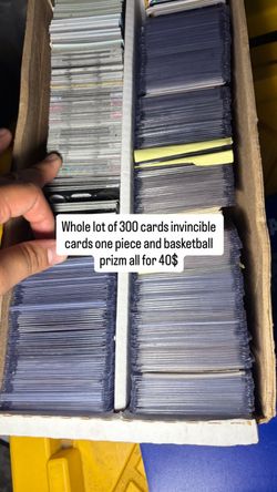 Mixed Lot of 300 Trading Cards
