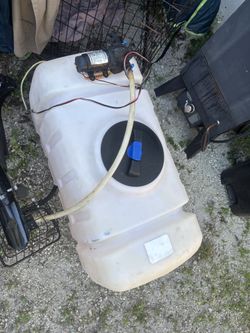 Water tank & generators.