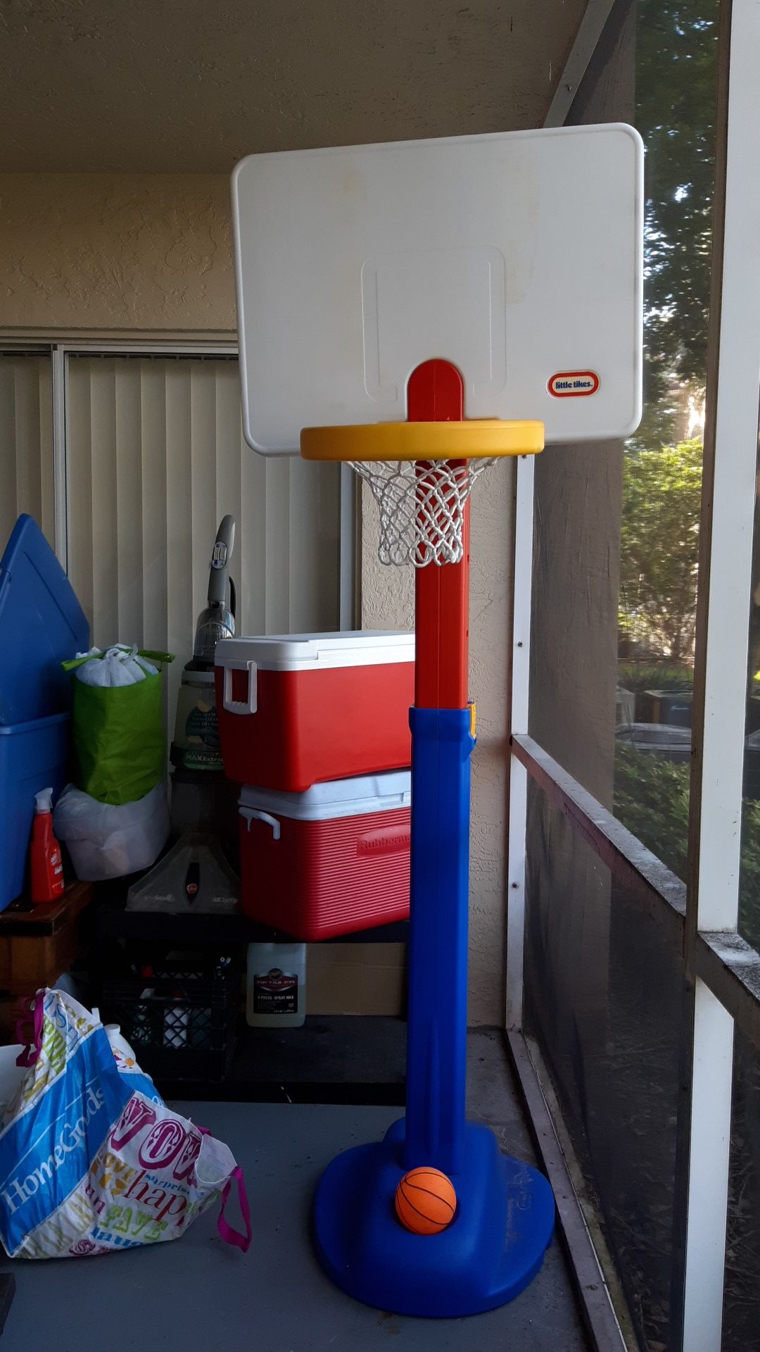 Basketball set adjustable