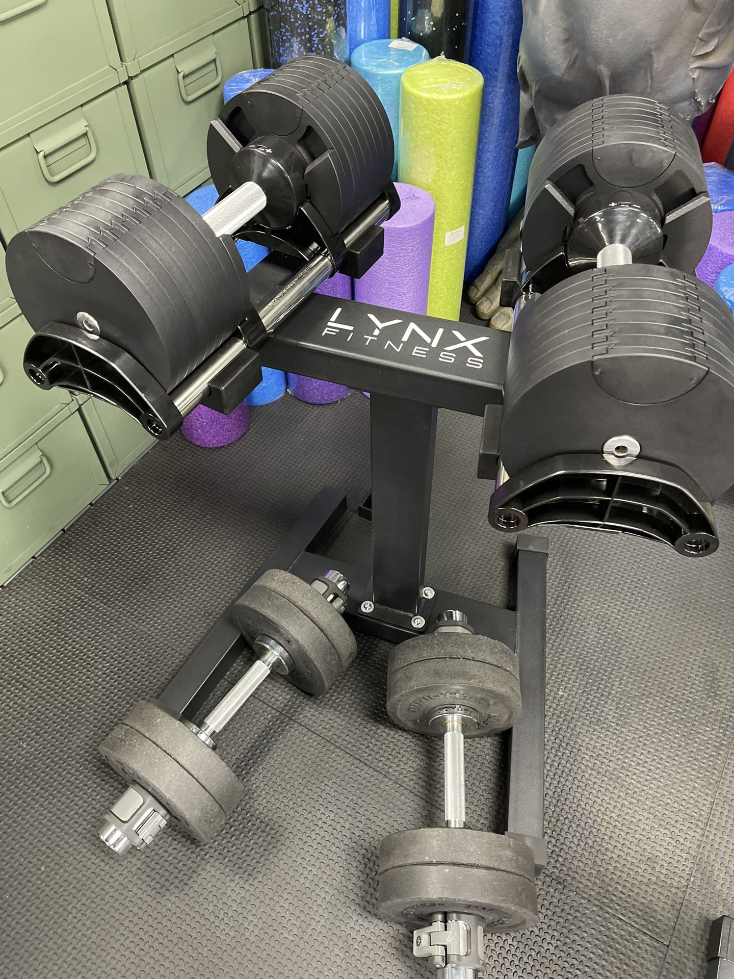 ADJUSTABLE DUMBBELLS🔹WORKOUT FITNESS GYM. EQUIPMENT