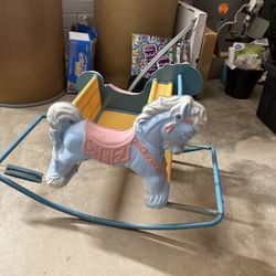Vintage Rocking Pony