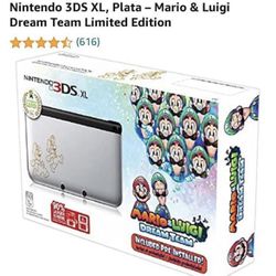 Nintendo 3DS XL Mario and Luigi Dream Team edition