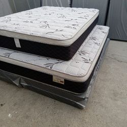 🔶️queen Size Mattress Pillow Top 12" Thick 