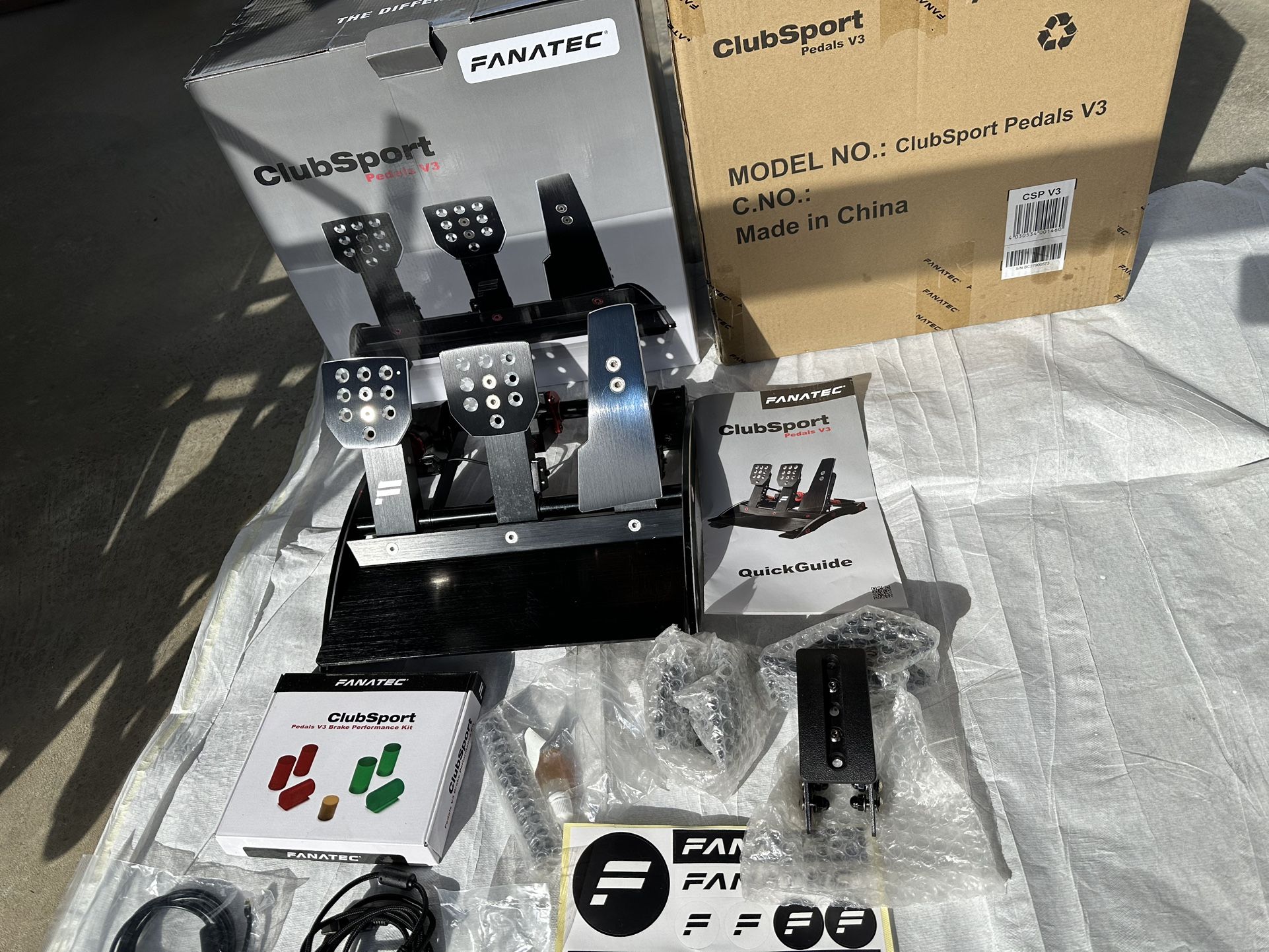 Fanatec Club sport V3 Pedals
