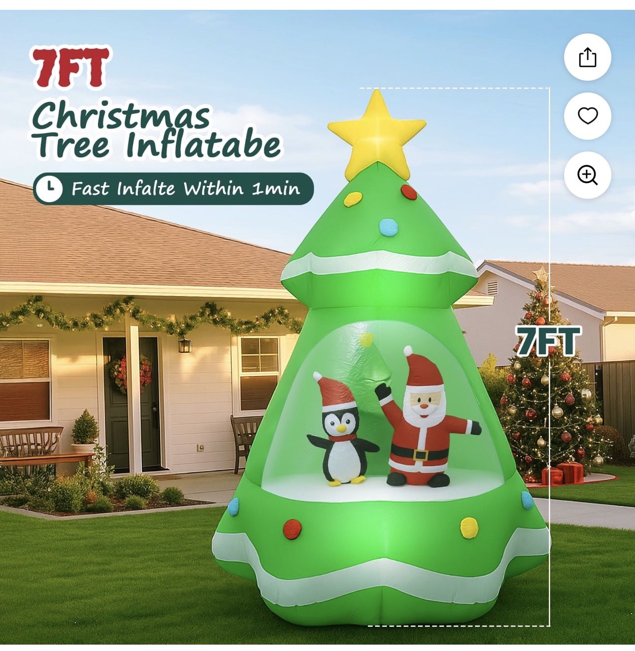 Nueva Inflable Decorative Only $45 New