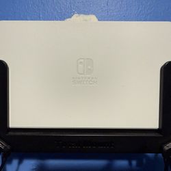 Nintendo Switch OLED + Dock + Controllers + Cables — Great Condition!