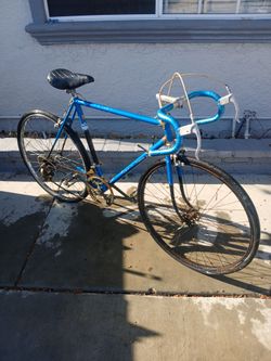 Vintage Bianchi san remo road bike