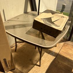 Glass Patio Table