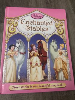 Large hardcover storybook vintage princess book