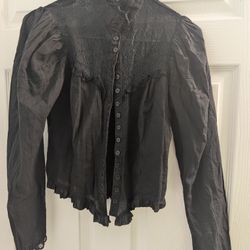 Goth Victorian Button Up 