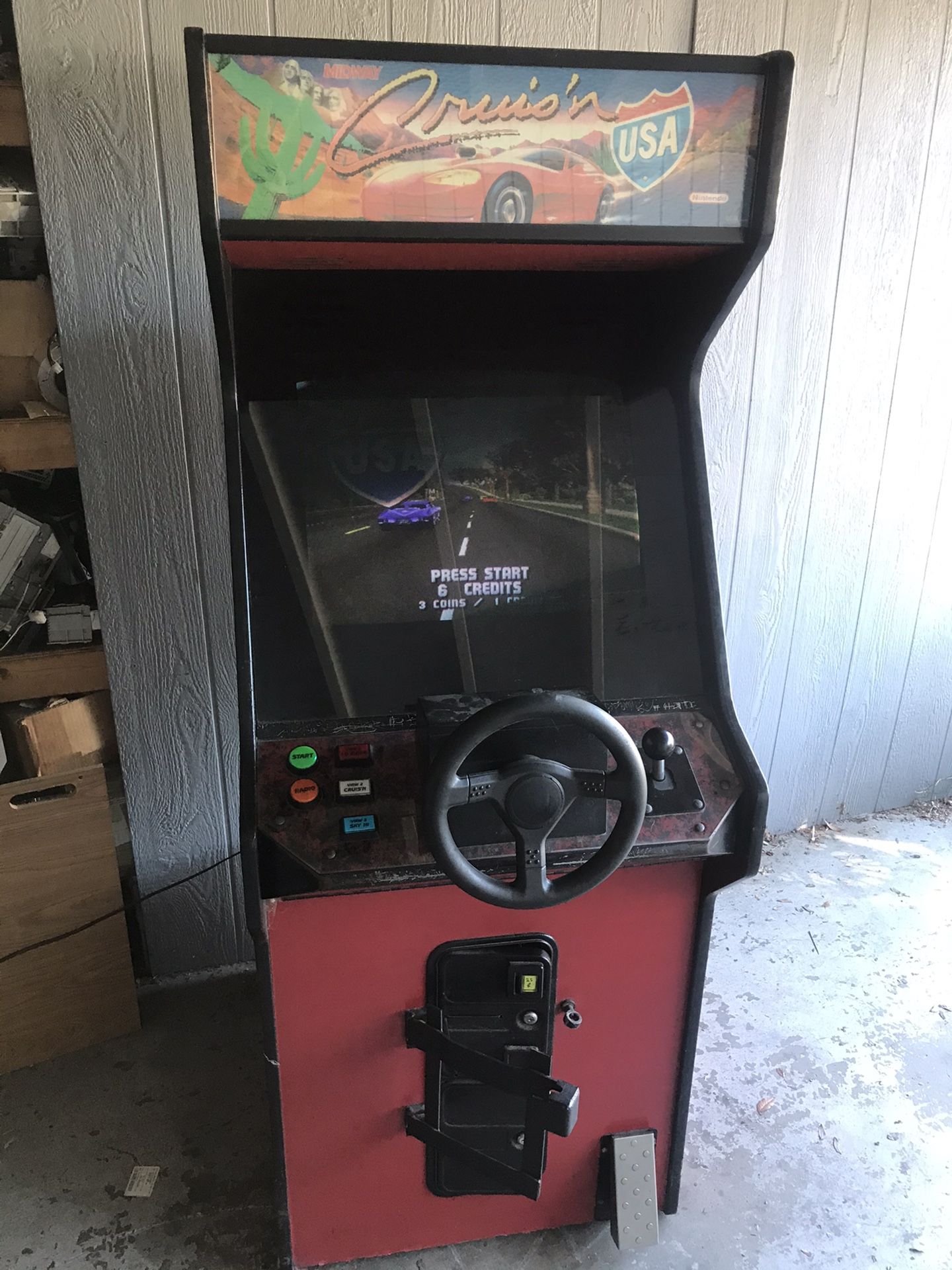 Cruisin USA Arcade Game